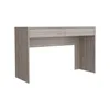 Computer Desk Aberdeen, Two Drawers, Designed with Black, Smokey Oak or Light Gray Manufactured Wood FinishComputer Desks 5