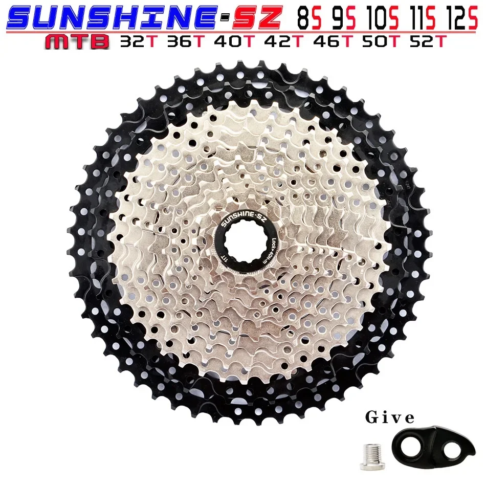 Cassetta 8-12 Velocità 11-52T Per MTB E Bici Da Strada – Pignoni Compatibili Shimano HG