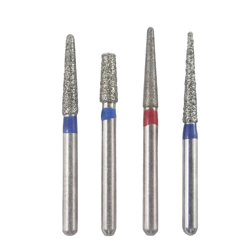 JINGT 1 Box Dental Diamond Burs Drill for High Speed Handpiece Dentist Burs FG Series Dia.1.6mm Dental Material