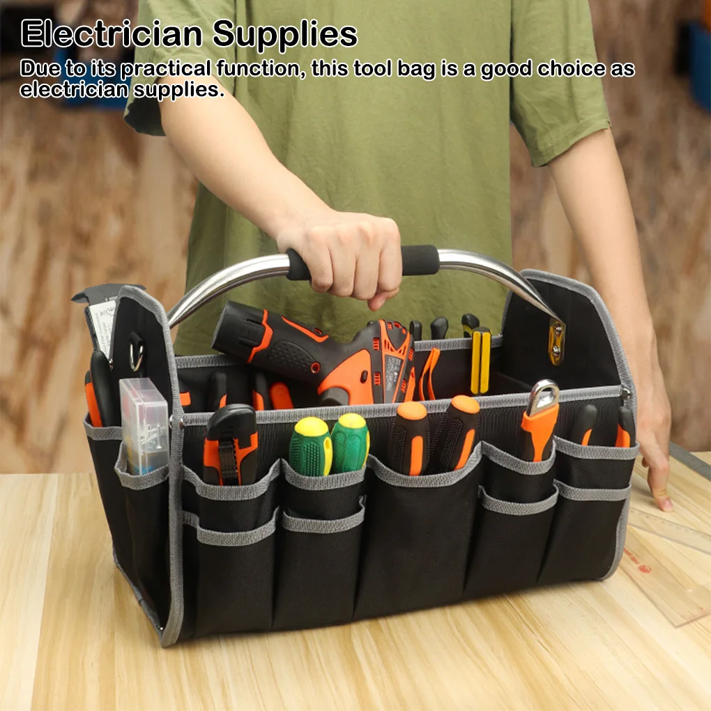 

Tool Bag Organizer Maintenance Hardware Storage Bags Pouch Thickening Multi-Pocket Waterproof Anti-Fall Load-bearing