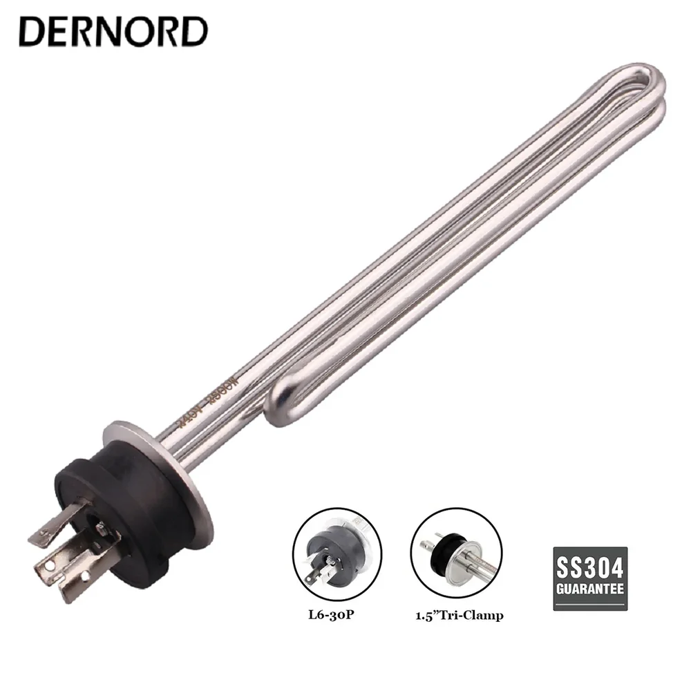 15inchesTriclampIntegratedElectricHeaterBrewing2500w3500w
