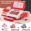 Supermarket Cash Register Children'S Toys Baby Puzzle Simulation Checkout Cashier Boys And Girls Party Games Birthday Gift 2