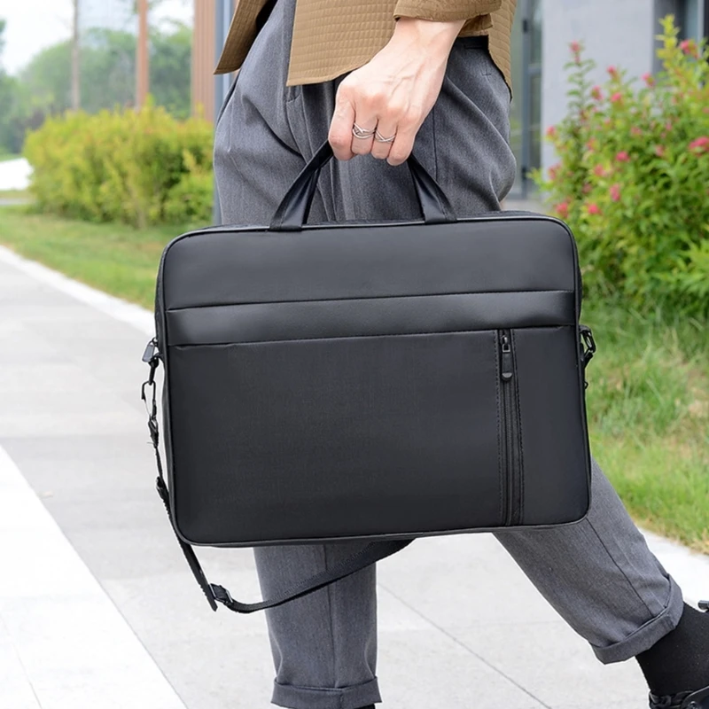 Laptop Bag For Women - Fits 16-inch Laptop, Messenger Style With Shoulder Strap, Professional Work & Travel Purse (Cobweb Design) - View #5