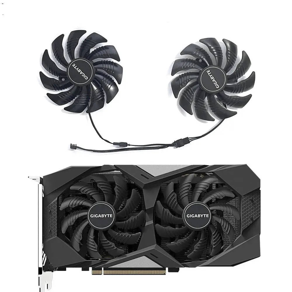 Ventilador RGB Para GPU - 3 X 90 Mm (ARGB, 2400 RPM), Enfriador Auxiliar Para Tarjetas Gráficas