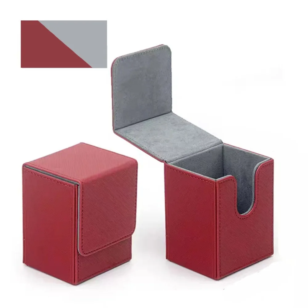 Gift Box PU Game MTG Trading Card Holder Collectible Game Storage Card Deck Case Protectors Organizer Storage Box Women Men