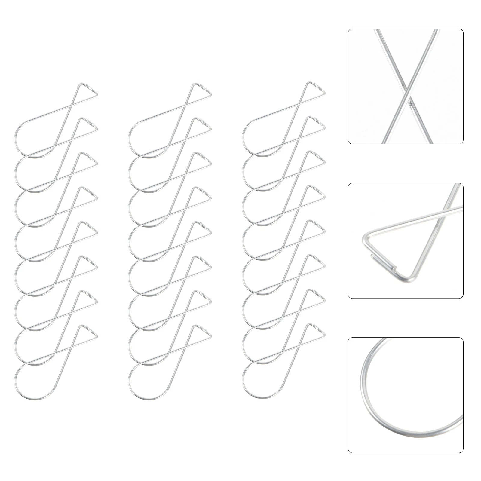 

Ceiling Decorative Metal Hooks Suspended Hanging Curtain Plate Clamp for Plants Drop Office