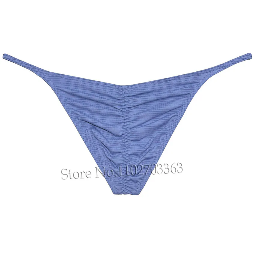 Men's Full Coverage Brazilian Bikini Underwear Second Skin Feel Sexy and Comfortable Briefs for Everyday and Home Wear