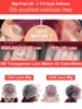 250 Density 13x4 Curly 99J Burgundy Lace Front Wig Red Wine Colored 30 40 Inch Deep Wave 13x6 HD Lace Frontal Human Hair Wigs 6