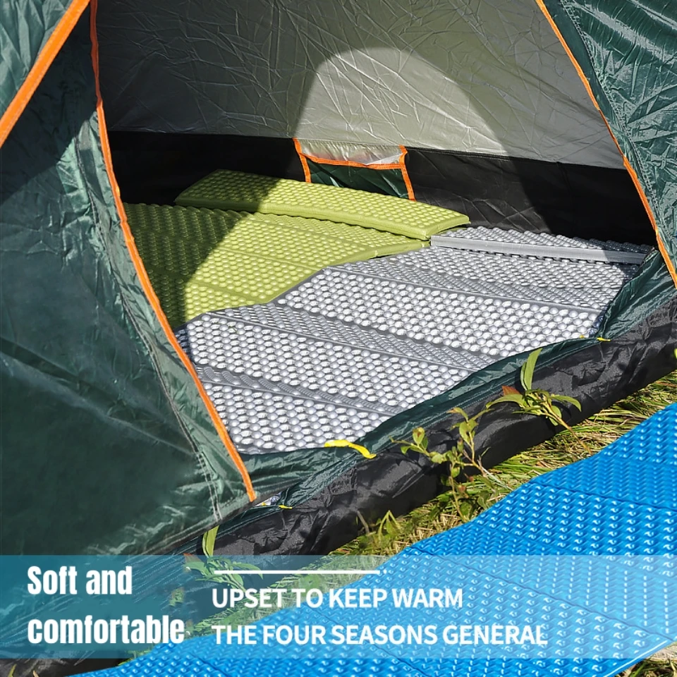 Thicken-Aluminum-Membrane-Foldable-Camping-Mattress-Moisture-proof-Sleeping-Pad-Lightweight-IXPE-Foam-Mat-Beach-Cushion.jpg Sűrítsen Alumínium Membrán Összecsukható Kemping Matrac Nedvességálló Alvó Párna Könnyű Ixpe Hab Szőnyeg Tengerparti Utazás - Image 5