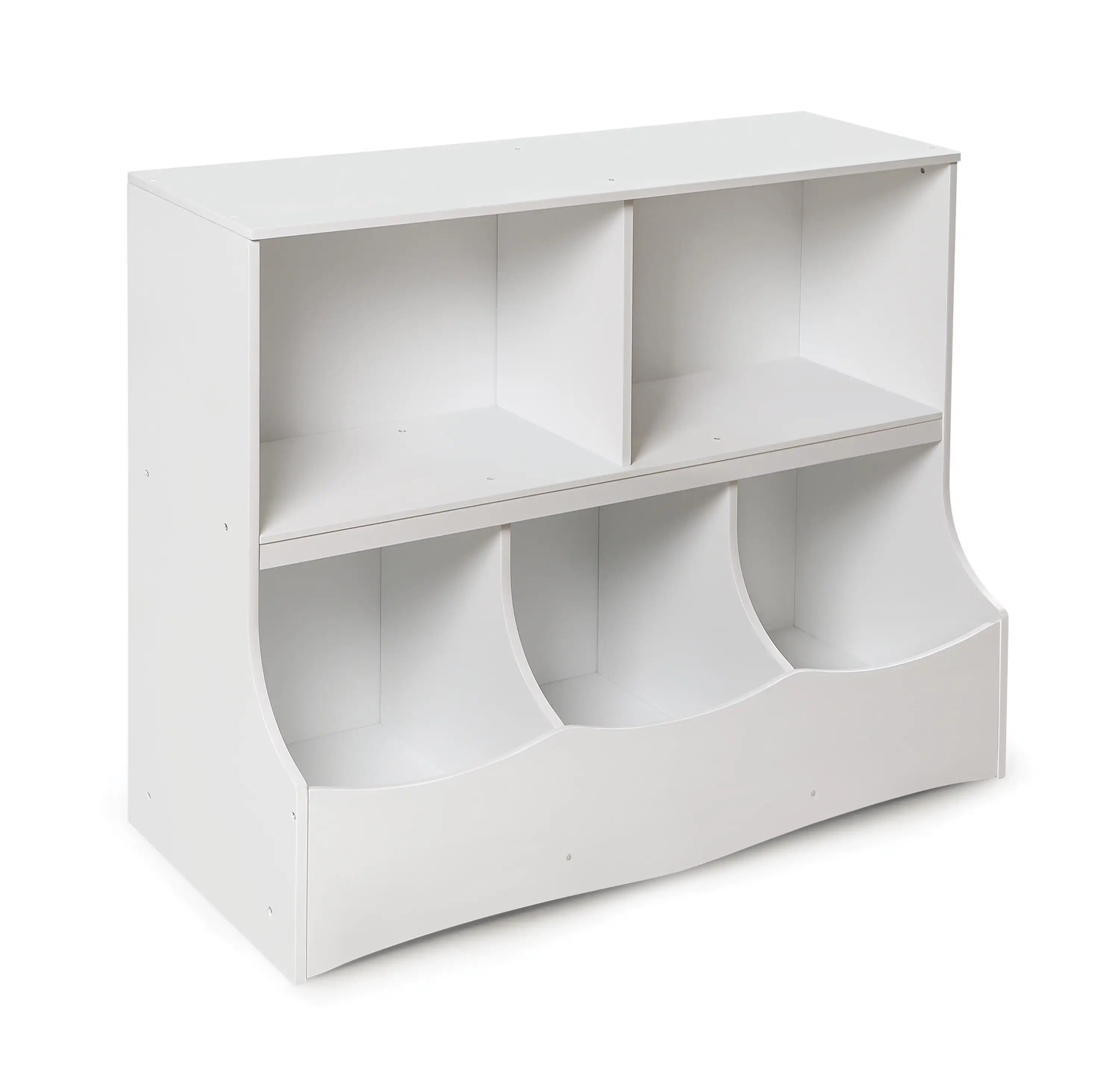 

NEW Badger Basket Multi-Bin Storage Cubby - White