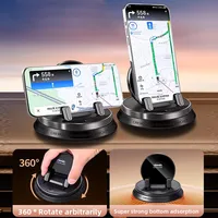 Electric Auto Scal Car Mobile Phone Holder Car Mount Cell Phone Holder Support For Car,360° Rotatable Dashboard With TouchButton - Image 4