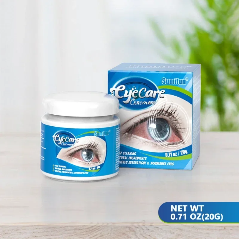 Eye Cream Protection vision Relief fatigue Itchy Dry Eyes At Night Remove Red Blood silk Moisturizing Bright Eyes care Ointment