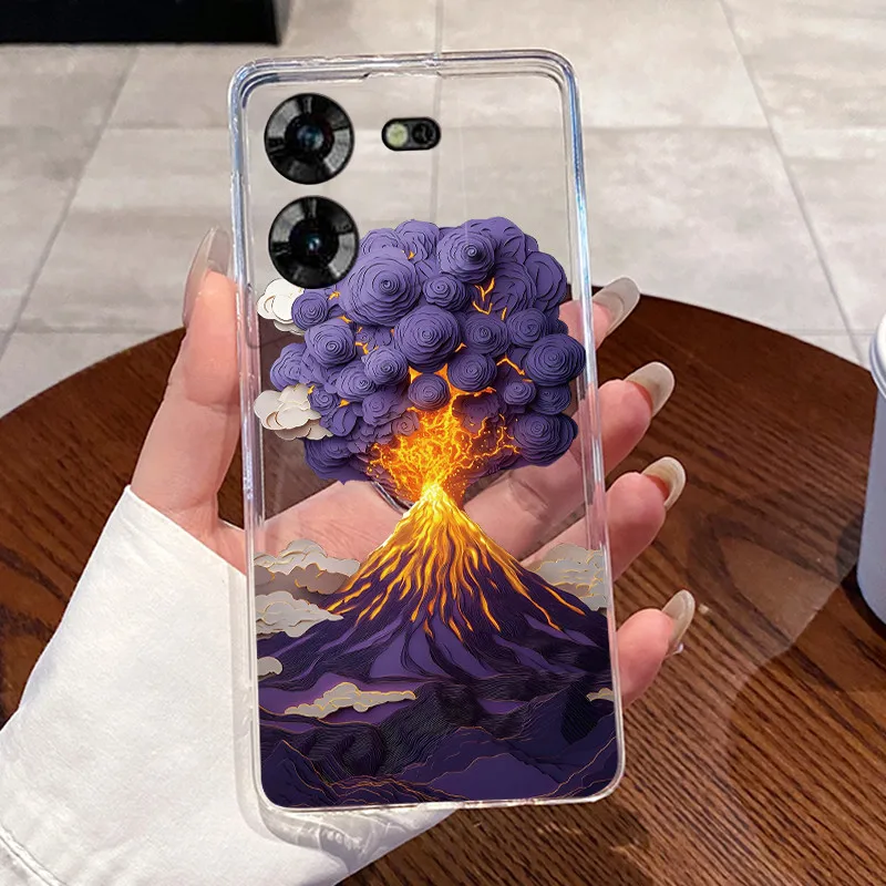 Aesthetic Cute Cat Soft Transparent Silicone Phone Case