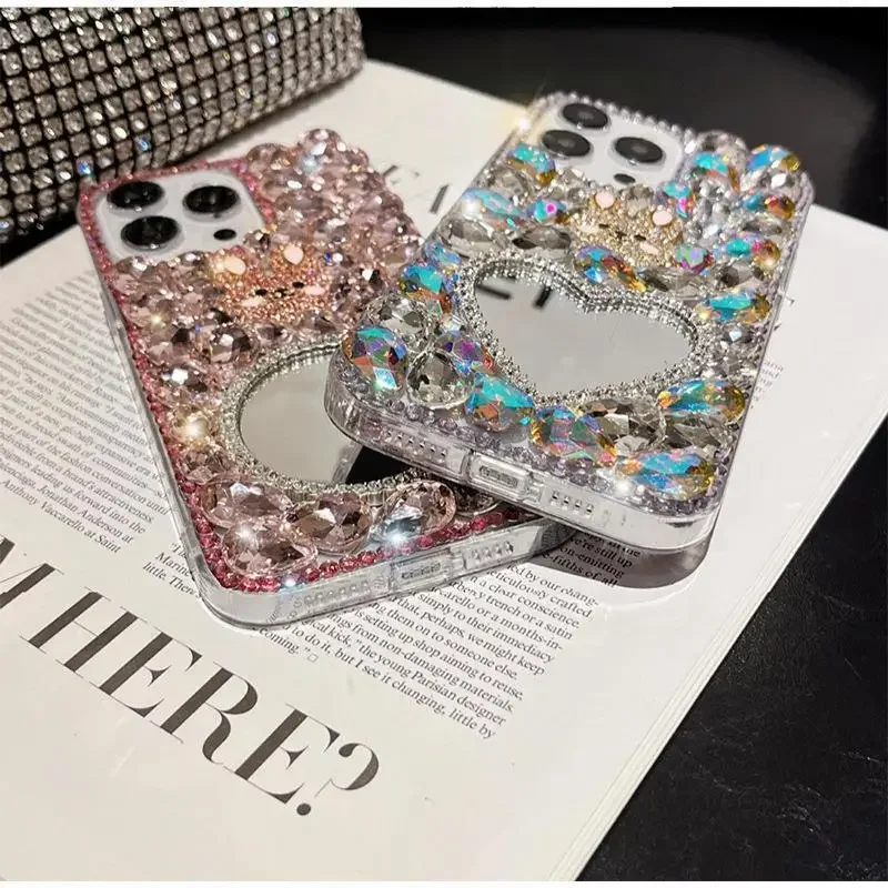 Rhinestone Cases for Samsung Galaxy S25 Ultra Edge S24 S23 S22 S21 S20 S10 S9 Plus FE Note 20 10 Case Diamond Phone Cover phone case