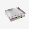 Commercial Stainless Steel Multifunctional Flat Gas Burger Griddle Grill for Restaurant Equipment CE Certification 6