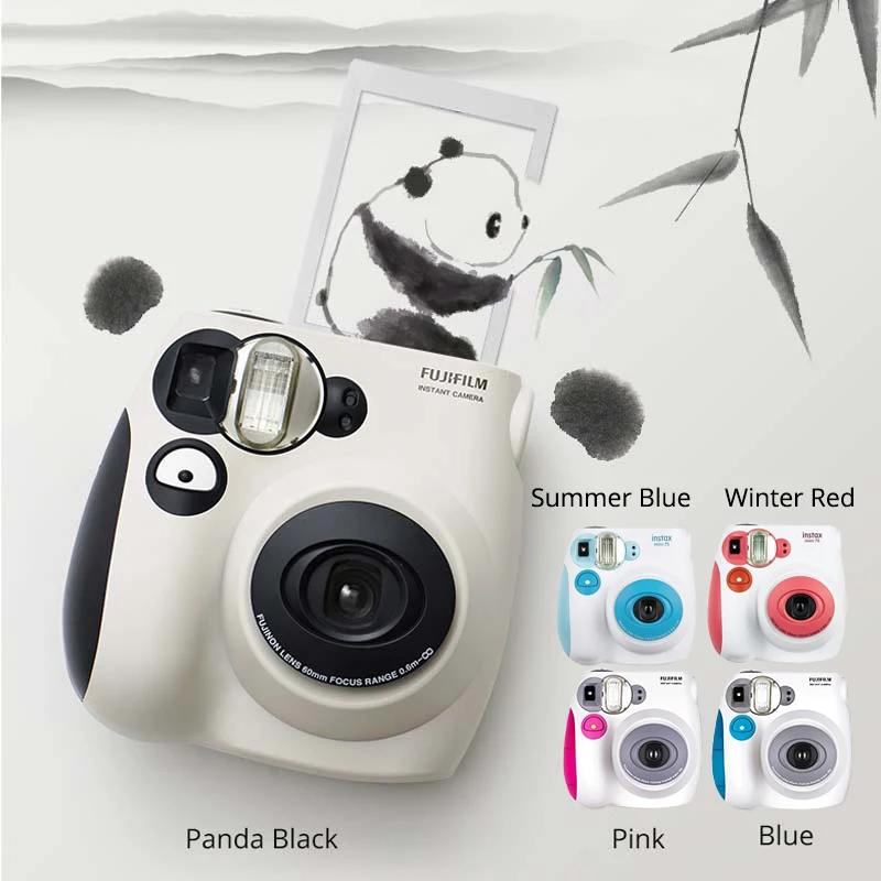 

Christmas gifts Fujifilm Instax Mini 7s Instant Photo Camera, Work with Fuji Instax Mini Film Good Choice As Present/Gift