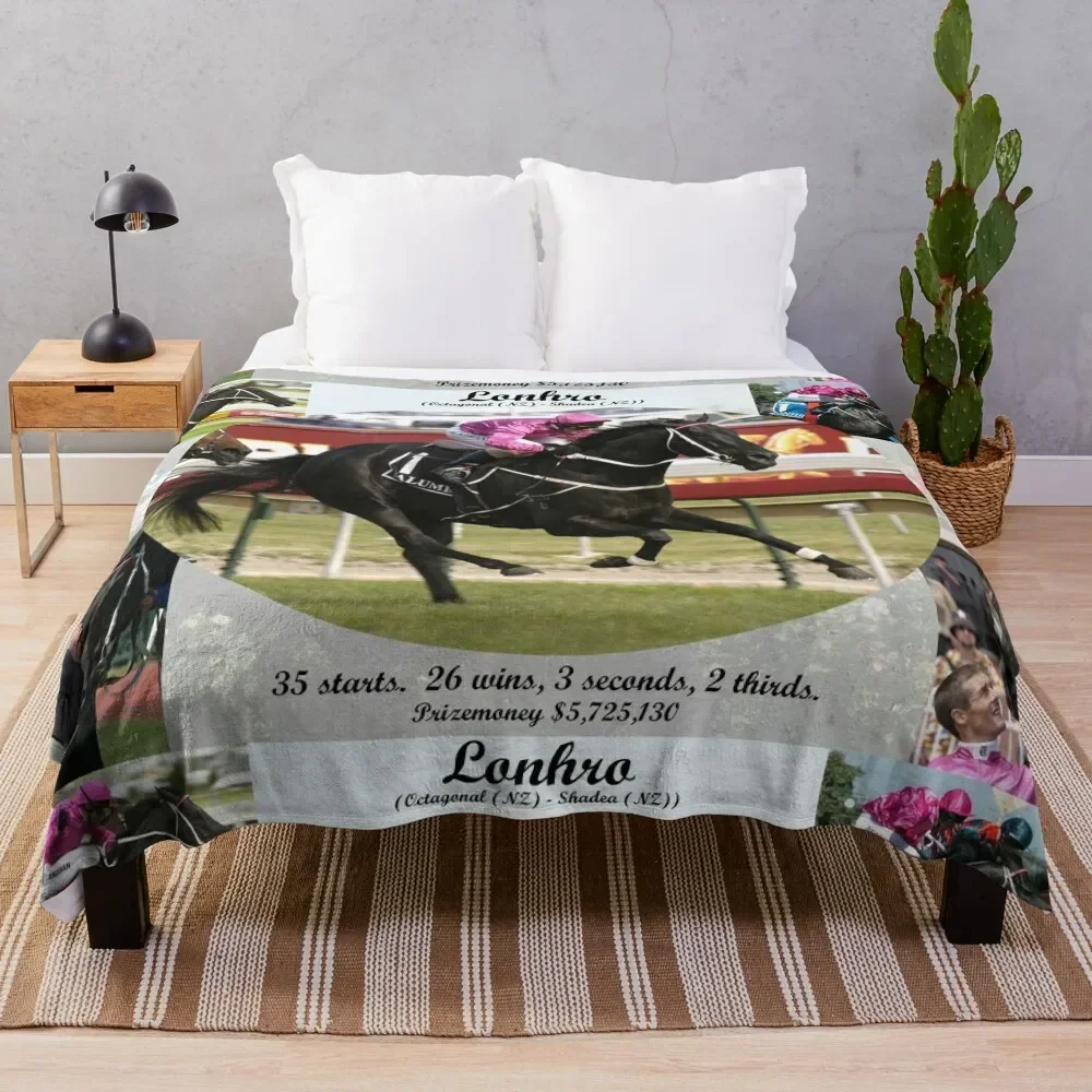 

Lonhro career tribute Throw Blanket bed plaid christmas decoration Blankets