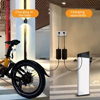 Batteries de remplacement 48V 17,5Ah 16Ah pour 2022 nouveau Engwe EP-2 Pro Engine Pro Version améliorée pour batterie de vélo MATE X DCH-009 5