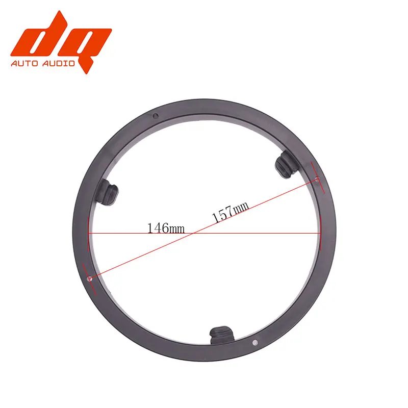 X AUTOHAUX 2Pz Plastica Auto Tweeter Altoparlante Montaggio Adattatore Staffa - Foto 3