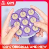 [CubeQuest]QiYi ChuanShi Clock Lilac Purple Magnetic Magic Speed Cube Puzzle Clock Educational Toys Profissional Gifts 1