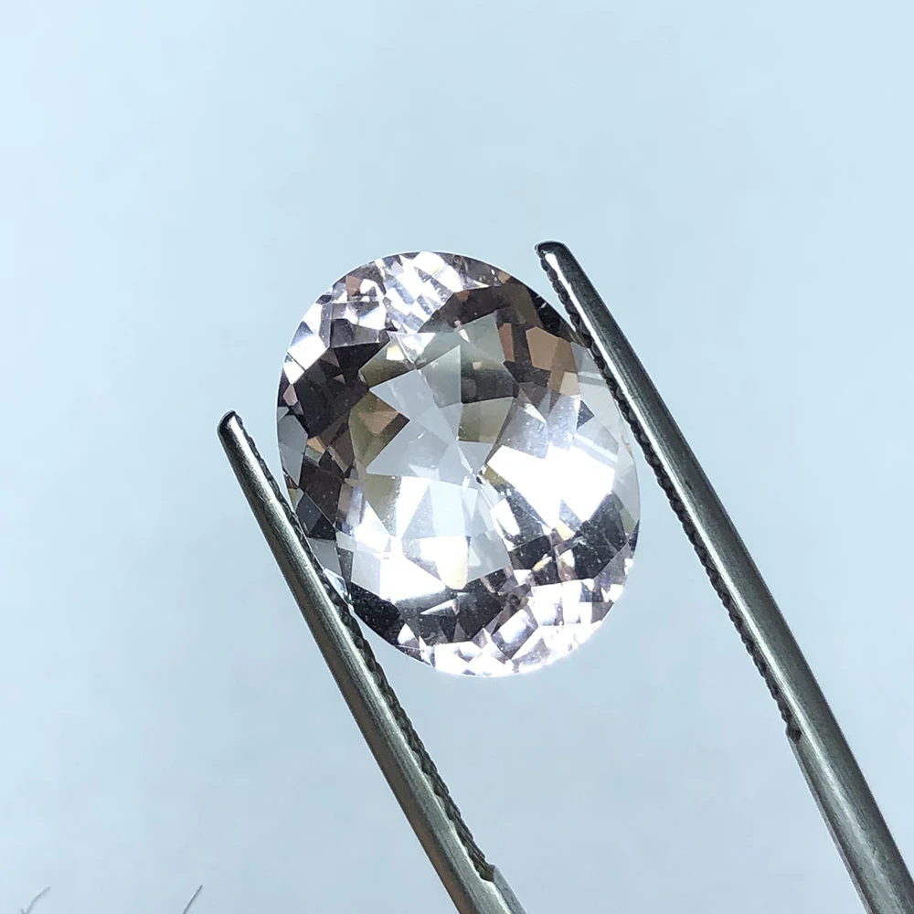 Natural Morganite ite pink beryl nude gemstone Pendant Ring Earring matching stone