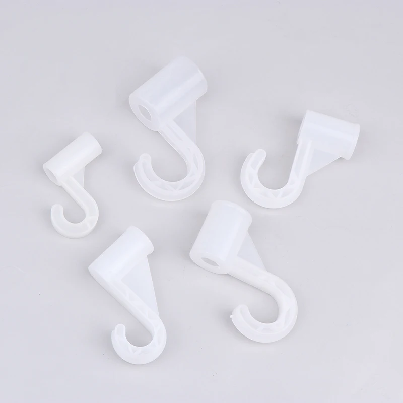 10pcs Plastic Thickening Hook For Suit Locker Shelf Wardrobe Hook Fittings DIY Party Supplies Children Tent Game Room Joints