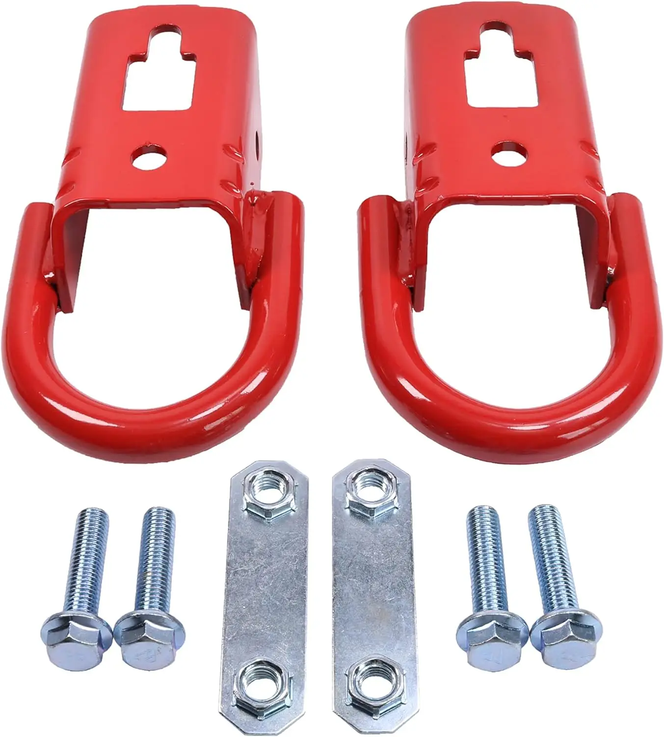 Gatuida Gancho De Remolque Para Coche – Soporte De Tornillo De Acero Aleado, Argolla De Tracción Para Motor Y Vehículo, Reparación Y Remolque