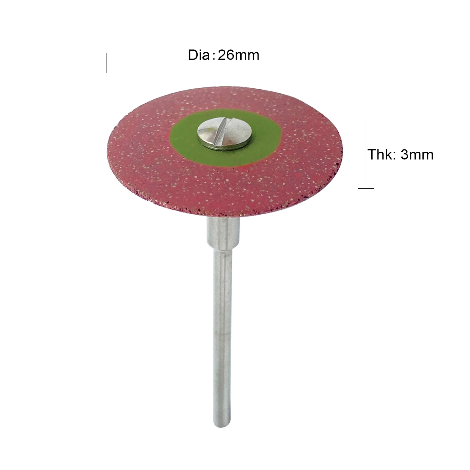 Lot De 50 Fraises Diamant Dentaire En Silicone/Caoutchouc Pour Polissage Céramique - Neuf