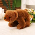 Lying brown bear hb