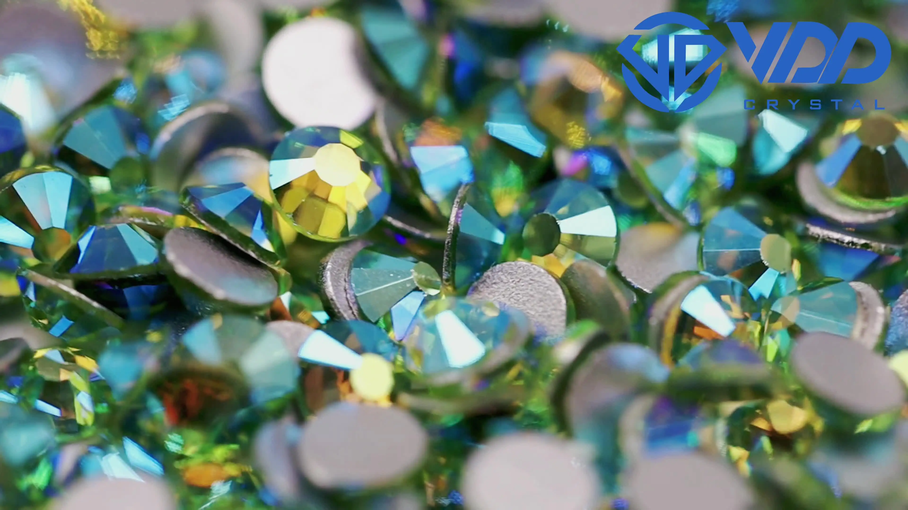 Non Hot Fix Rhinestone Peridot Different Size Crystal Glass Flatback Crystal Str