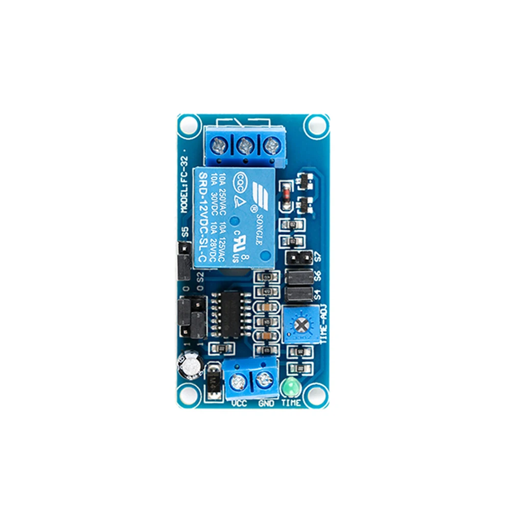 

DC 5V 12V Delay Relay Turn on/Turn off Relay Module 10A Switch Module with Timer Volt Timing Relay Board Time Delay Relay