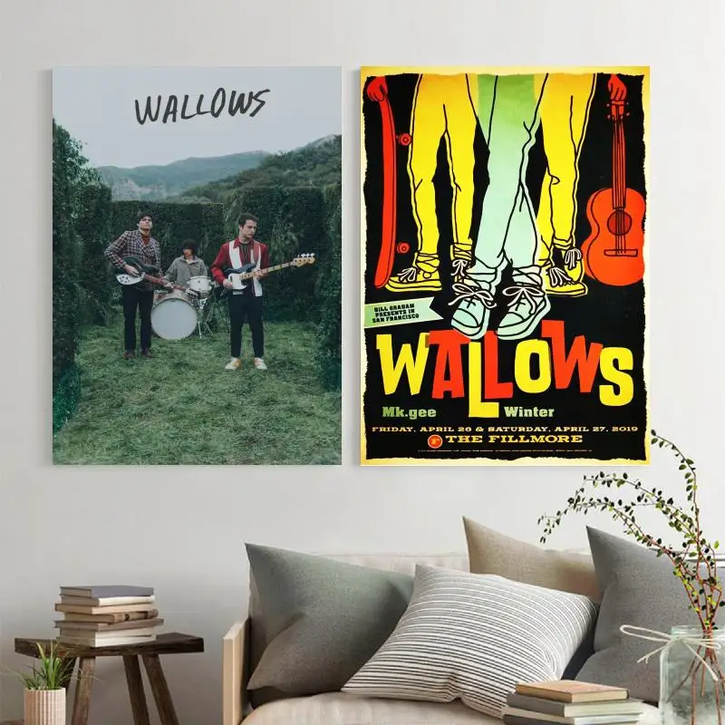 

wallows Singer Canvas Art Poster and Wall Art Picture Print Modern Family bedroom Decor Posters