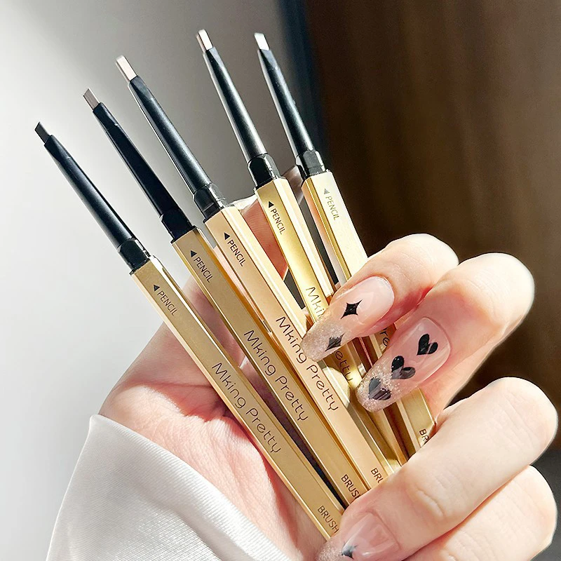 Waterproof Eyebrow Pencil 5 Colors Eyebrow Tattoo Dye Tint Pen Ultra Fine Natural Sweat Resistant Long Lasting Makeup Cosmetics