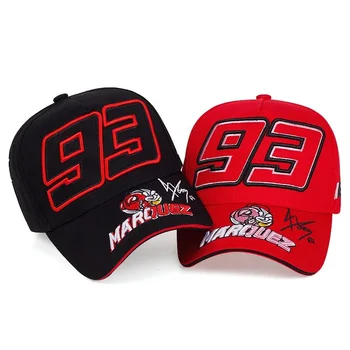 20204 New Digital 93 Ant Marquez Racing Pattern ricamato da uomo curvo Hip Hop Outdoor parasole cappello da Baseball 1