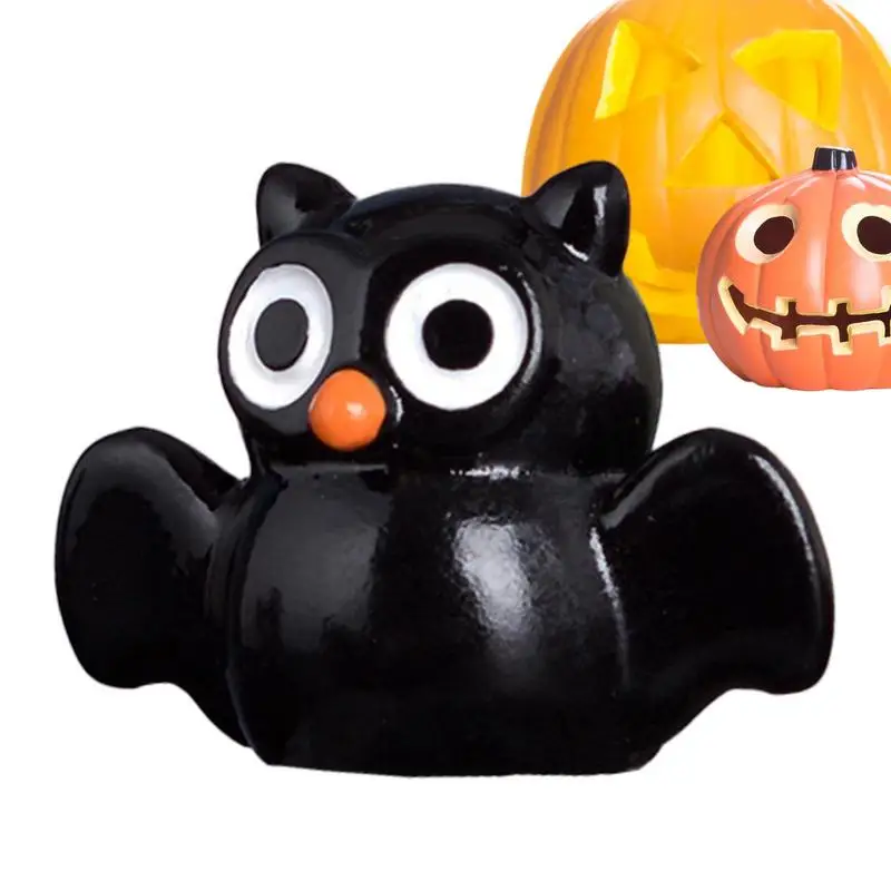 

Halloween Miniature Ornament Pumpkin Resin Figurines Ornaments Ghost DIY Fairy Halloween Garden Adornments Ghost Doll Miniature