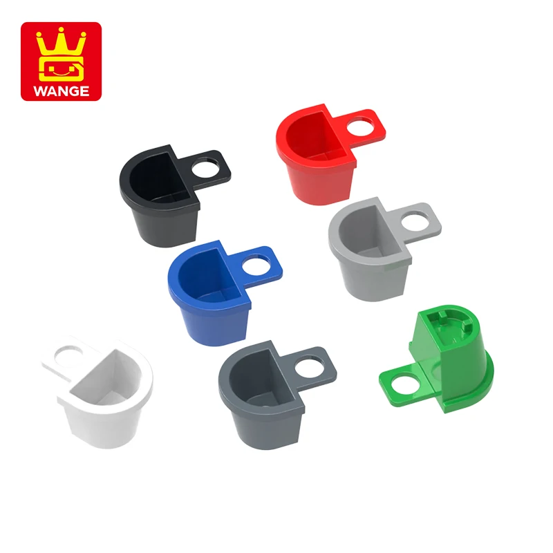 

20Pcs/lot Doll Backbasket Building Block Moc Color Bucket Accessories Compatible with 4523 Brick DIY Children's Toy Gift Box