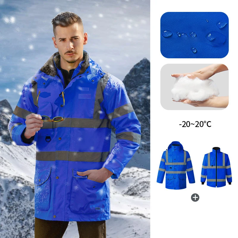 Erwachsene Hohe Sichtbarkeit Reflektierende Regenmantel Straße Verkehrs  Rettungs Regenmantel Uniform Mantel Jacke Reiten Reflektierende Kleidung -  AliExpress