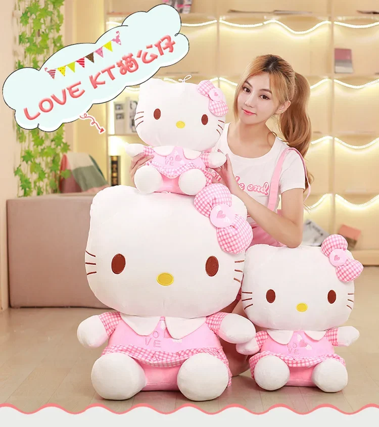 サンリオ　ハローキティ　特大　ぬいぐるみ　ピンクドレス　2005年　レトロ ハローキティ ぬいぐるみ ピンク ドレス｜Yahoo!フリマ（旧