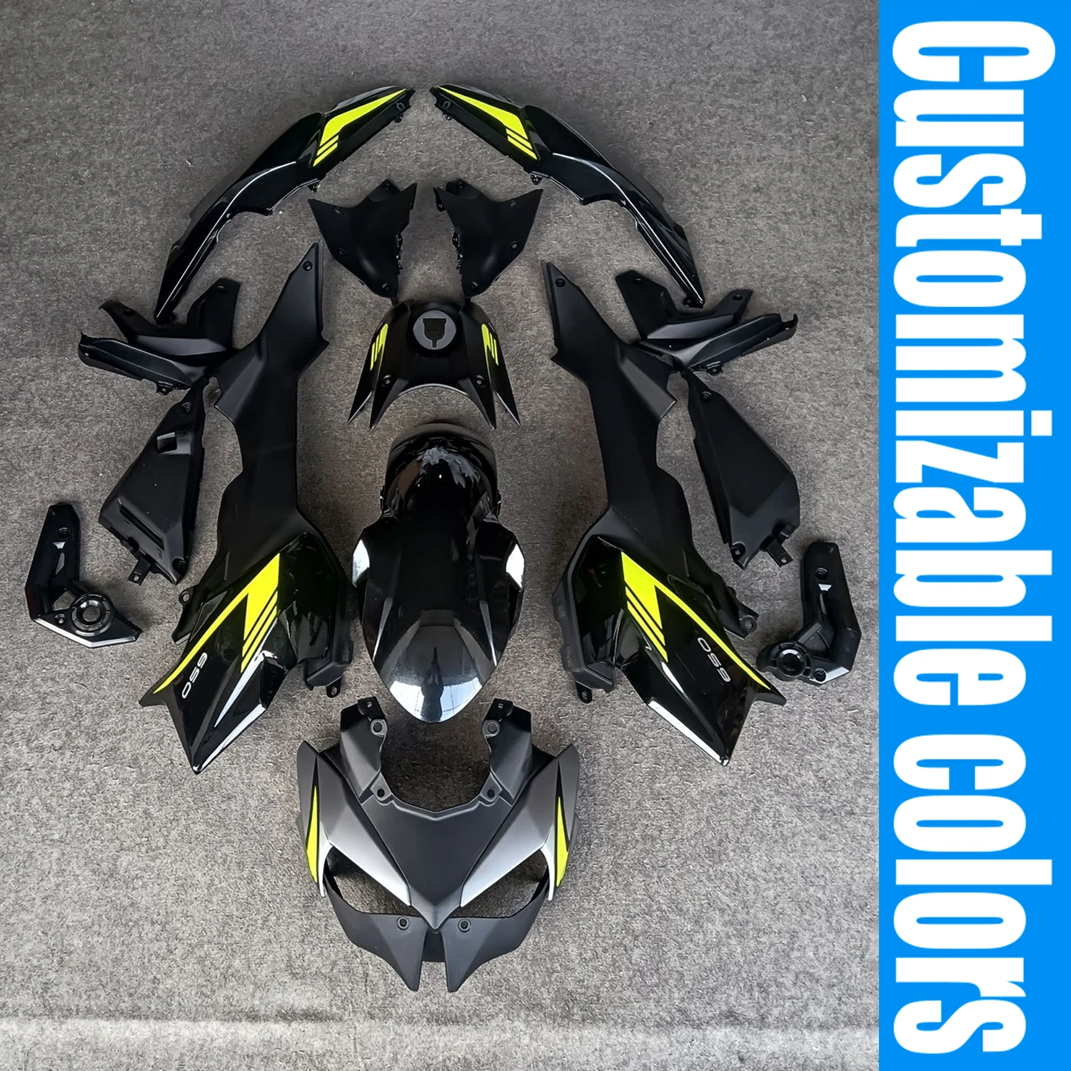 

Fit For Kawasaki Z650 2020 - 2023 Motorcycle Accessories Plastic Shell Fairing Kit Set Z 650 2021 2022