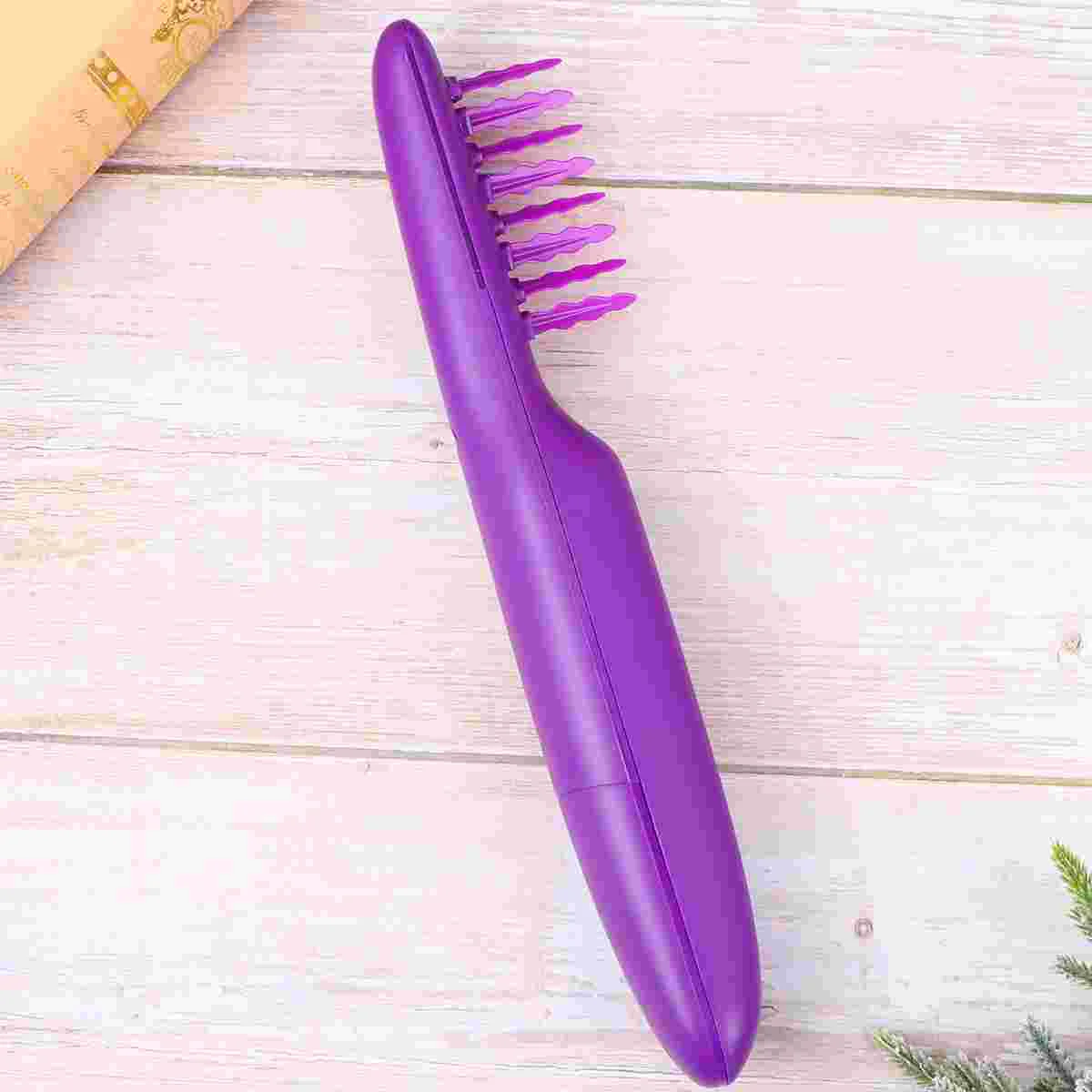 

Hair Detangler Brush Electric Hair Comb Detangling Comb Hair Wet or Dry Brushes with Brush Cover Portable for Adults Kids Salon