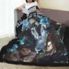 Girl Dinner Viktor Arcane Blanket Flannel Winter Movie Game Multi-function Ultra-Soft Throw Blankets for Bed Travel Quilt 3