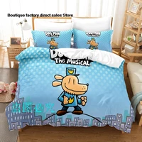 New DOG MAN Bedding Set Single Twin Full Queen King Size Bed Set Adult Kid Bedroom Duvetcover Sets DOG MAN parure de lit Bed 1