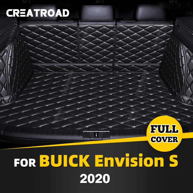 

Автомобильный коврик для багажника с полным покрытием для Buick Envision S 2020, кожаный чехол для багажника автомобиля, коврик, подкладка для груза, защитные аксессуары для интерьера