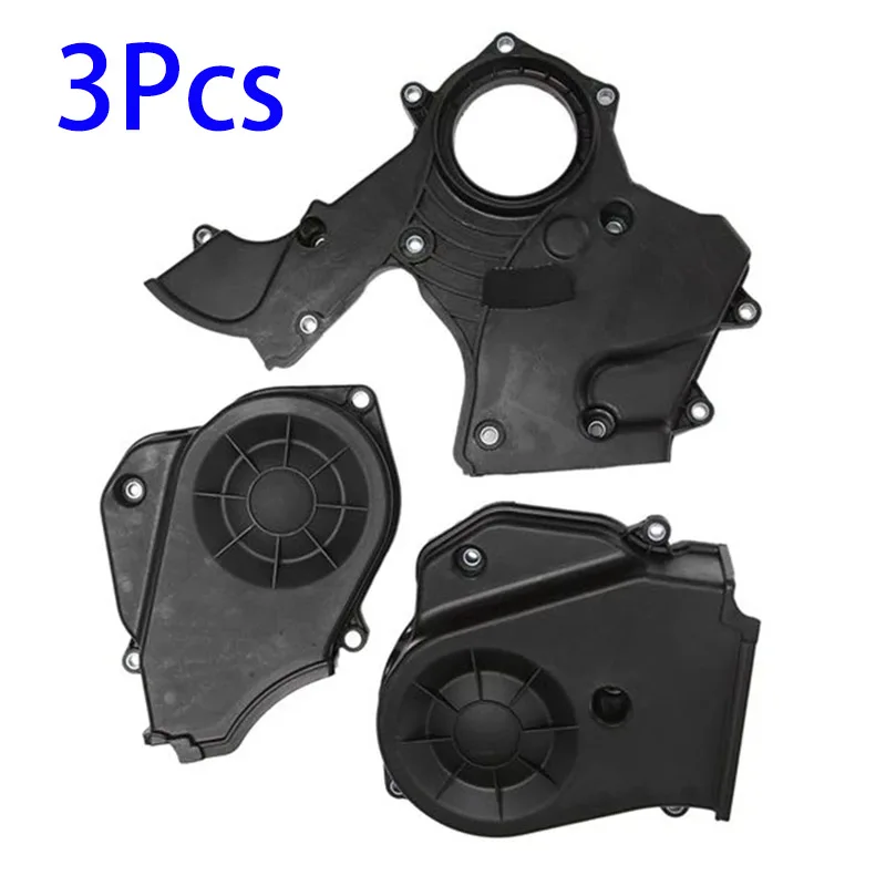 3Pcs Timing cover for Santa Fe 2.7 for Oprius 2.7 Azera VQ2.7 213503E000 213603E000 213703E000