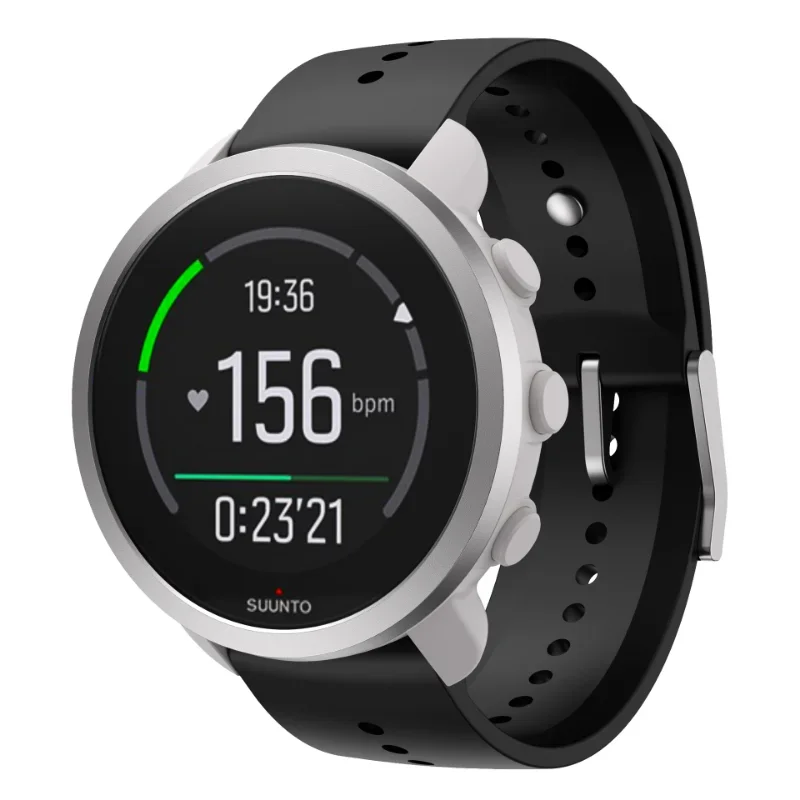 Ремешок силиконовый прозрачный для Suunto 5 Peak, 22 мм