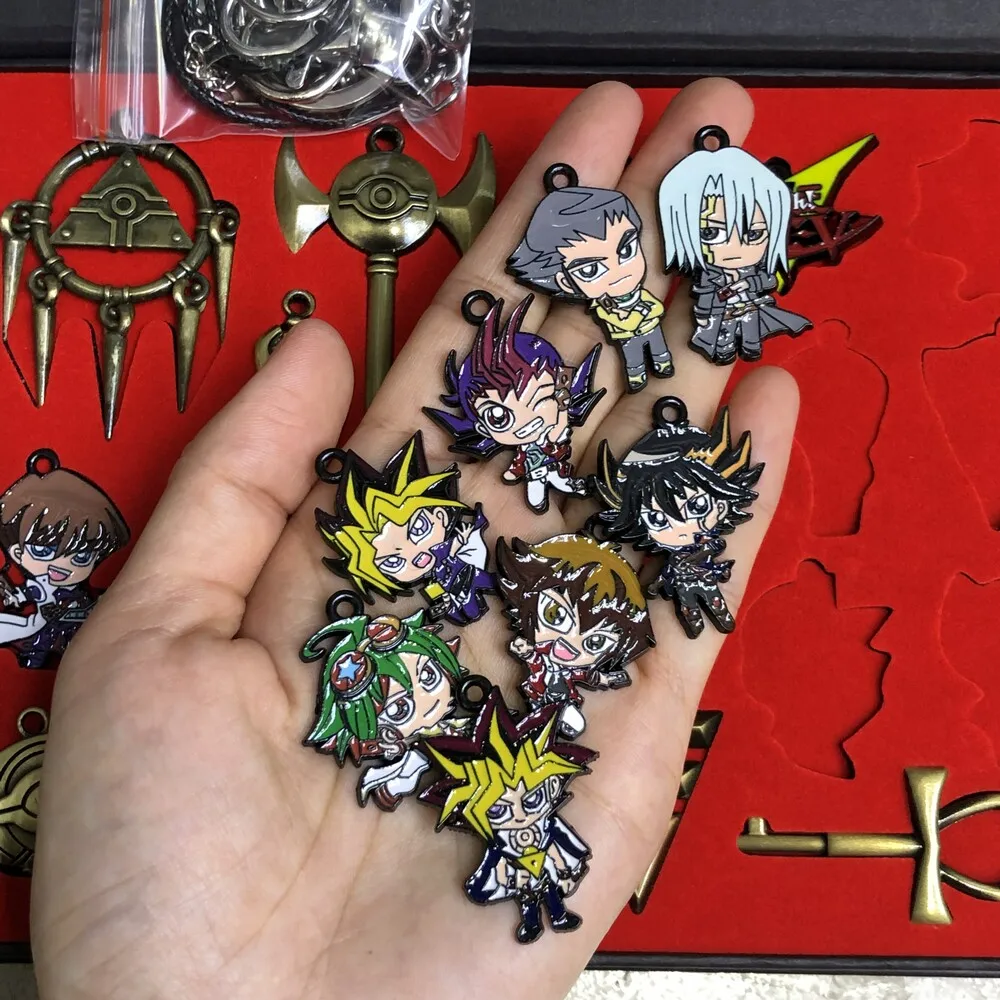 Yu-Gi-Oh! Duel Monsters Key Chain Yugi Muto Seto Kaiba Téa Gardner