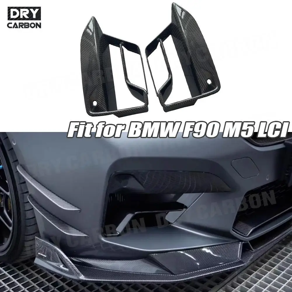 CarAccessoriesforBMWF90M5LCI2022CarbonFiberFRPFrontBumper