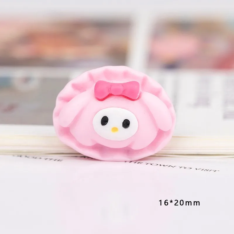 Resin Kawaii Colorful Cartoon Flatback Stone DIY Figurine 20PCS Scrapbook Home Decor Crafts Accessories 5