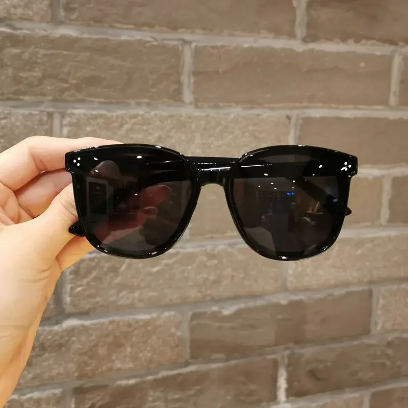 Children Shape Round Sunglasses Girl Boy Shiny coating Double Color Vintage Sunglasses UV Protection Glasses Child Goggles