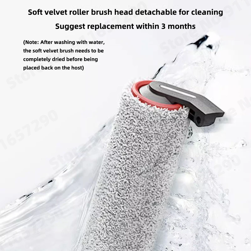 Description Picture 5 of itemWashable Filter For Dreame H11S H11 Pro H12 MAX H12S Vacuum Cleaner wet & dry Spare Parts Roller Brush Replacement Accessories